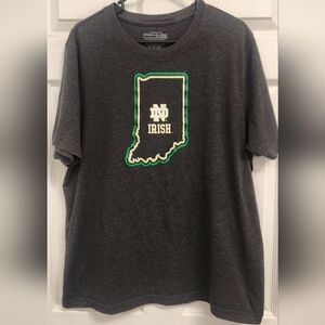 Gray Notre Dame Irish T-Shirt
